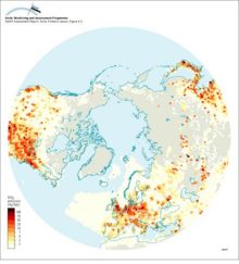 Anthropogenic NOx emissions for 1985 north of 30°N