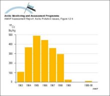 Body burdens of radiocaesium (yearly averages) across the Canadian Arctic