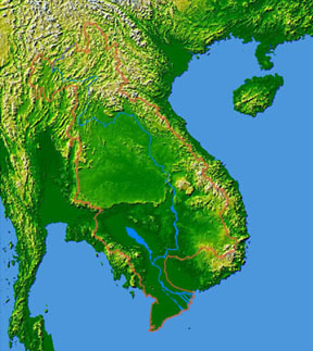 3D Topography Model derived from SRTM03