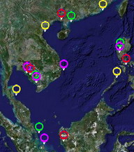 Click to Access Wetland Demo Site Map